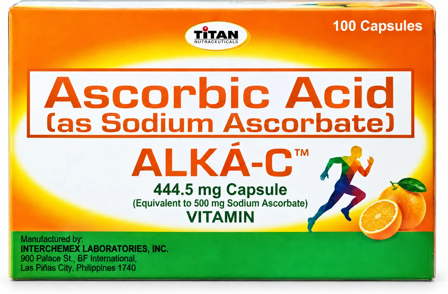 ALKÁ-C Capsule packaging