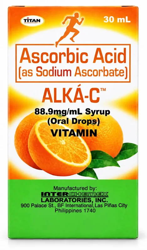 ALKÁ-C Oral Drops packaging