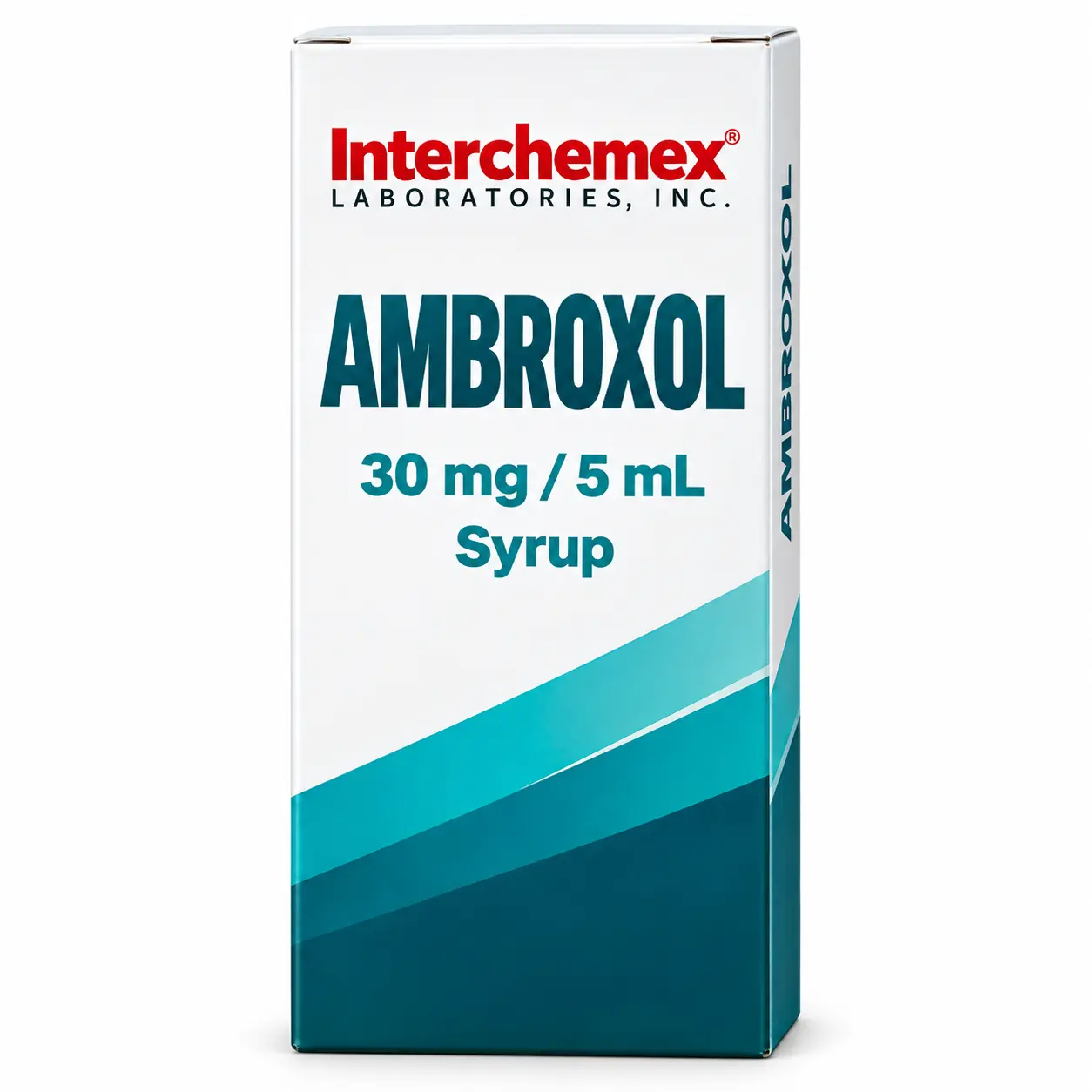 Proposed packaging design for Ambroxol, syrup