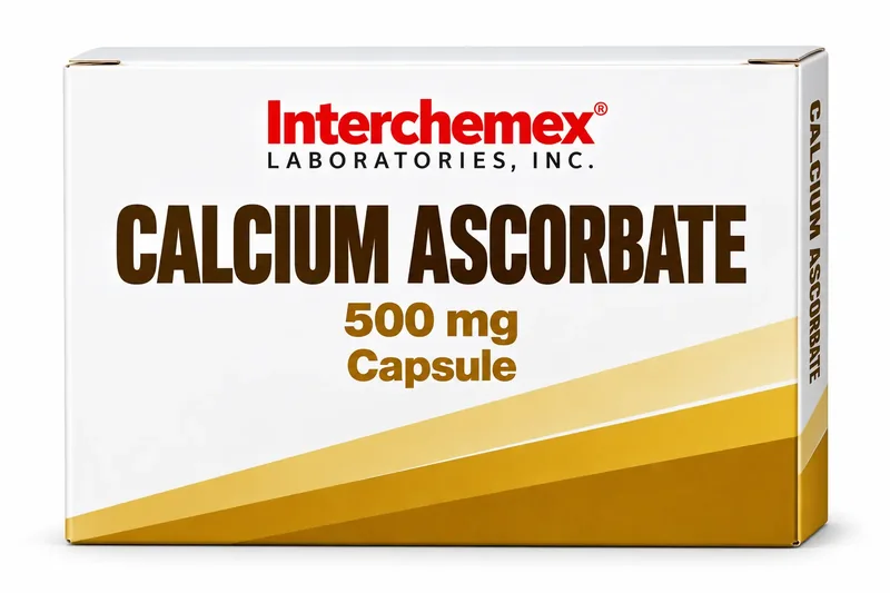 Proposed packaging design for Calcium Ascorbate, capsule