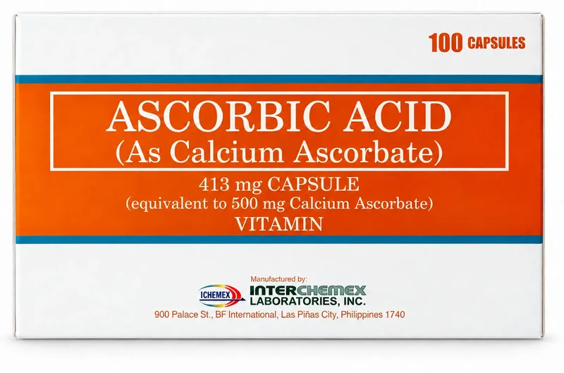 Ascorbic Acid packaging
