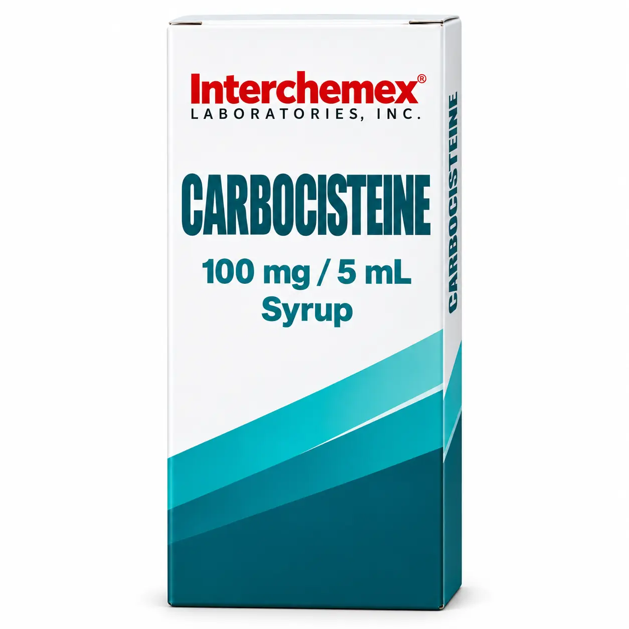 Proposed packaging design for Carbocisteine, syrup