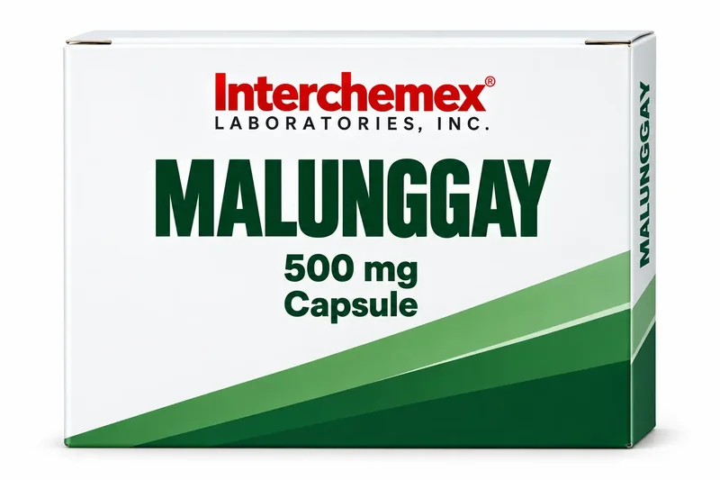 Proposed packaging design for Malunggay, capsule