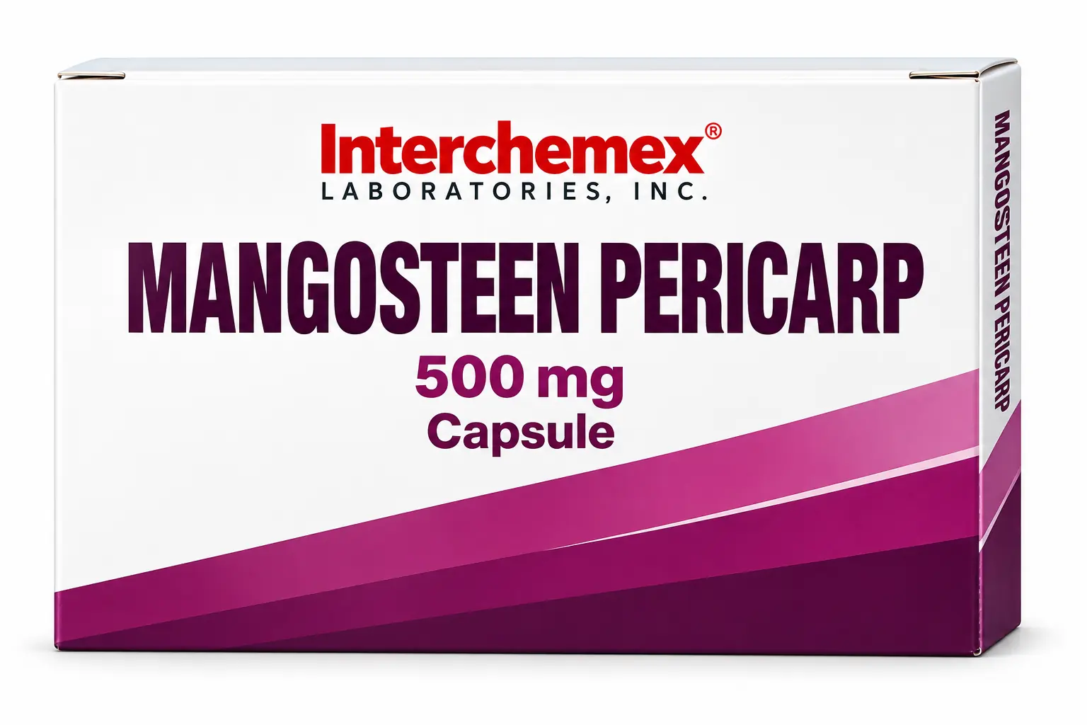 Proposed packaging design for Mangosteen Pericarp, capsule