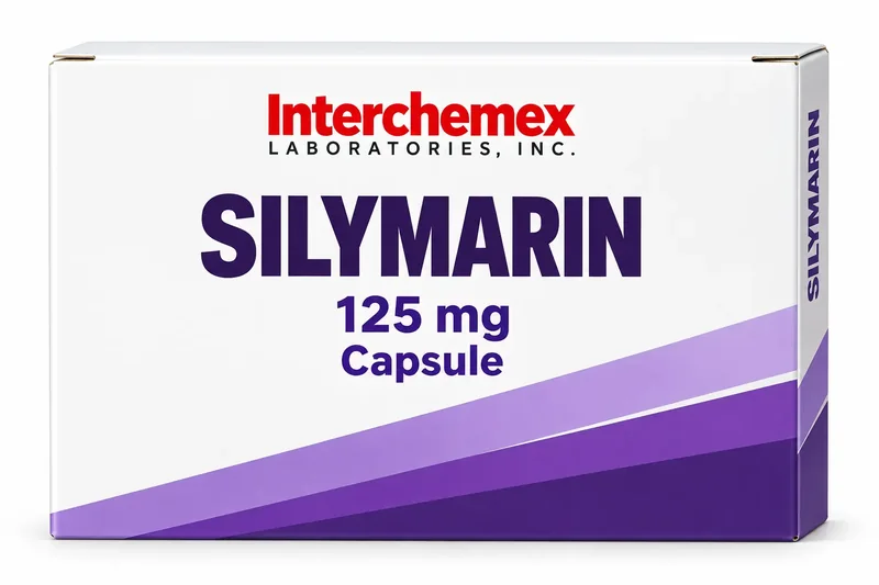 Proposed packaging design for Silymarin, capsule